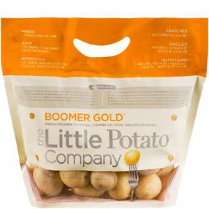 بطاطس مقشدة طازجة ، ذهب بومر