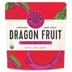 Pitaya Foods Organic Smoothie Packs, Dragon Fruit, Frozen