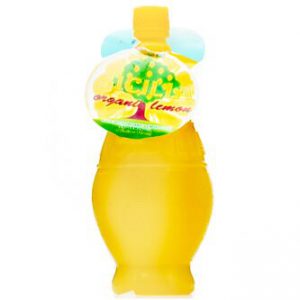 Organic Lemon Juice, Plastic Bottle