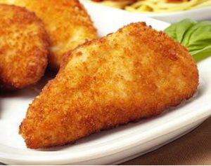 FreshDirect Breaded Parmesan Chicken Cutlet, Raised w/o Antibiotics, Uncooked