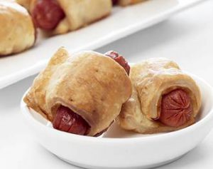 Frozen Beef Franks in Blankets