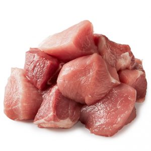 Pasture-Raised Heritage Pork Sirloin Cubes, Non-GMO, Raised w/o Antibiotics