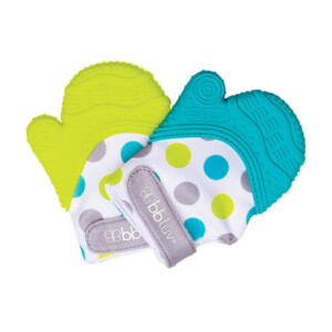 Teething mitt – Lime - BBLüv