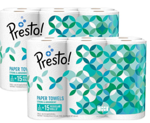 Presto! Flex-a-Size Paper Towels, Huge Roll