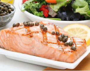 Sustainable Salmon with Lemon and Capers