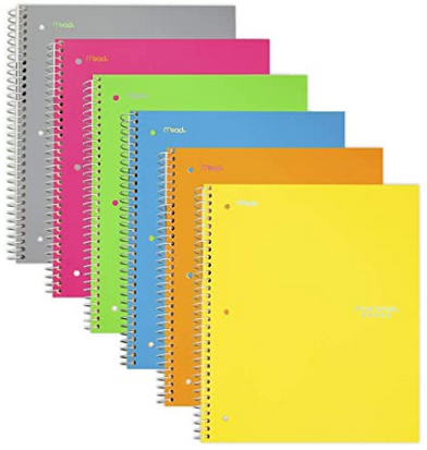 Five Star Spiral Notebooks