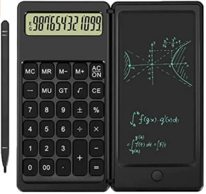Basic Office Calculators with Erasable Writing Board