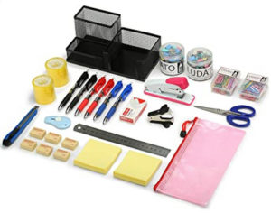 طقم أدوات مكتبية مكون من 39 قطعة ، مجموعة أدوات مكتبية ، مجموعة ملحقات مكتبية