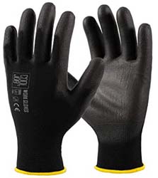 COOLJOB Polyurethane (PU) Coated Safety Work Gloves