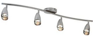 Globe Electric Grayson 4-Light S-Shape Track Lighting Kit