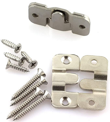 Picture Hangers, Picture Hooks for Hanging Pictures 100LB Frame Hooks Picture Hangers Heavy Duty Hardware Hanger Kit 20Pcs