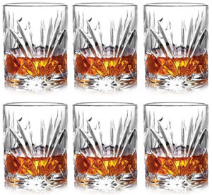 SZMMG Old Fashioned Whiskey Glasses Set of 6