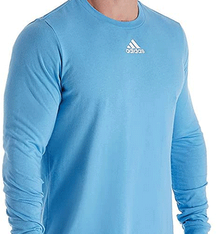 adidas Men’s Amplifier Long Sleeve Logo T-Shirt EK02