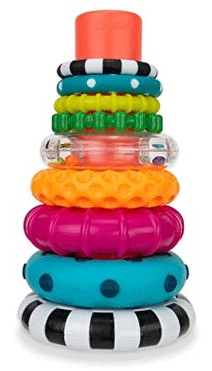 Sassy Stacks of Circles Anneau d'empilage STEM Jouet d'apprentissage