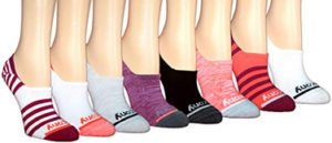 Saucony Women's 8-pair No Show Cushioned Invisible Liner Socks