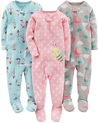 Simple Joys by Carter's Baby and Toddler Girls' 3-Pack