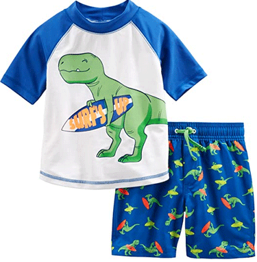Simple Joys by Carter's Boys' Assorted Rashguard Set