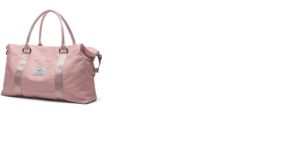 Travel Duffel Bag,Sports Tote Gym Bag,Shoulder Weekender Overnight Bag For Women with Wet Pocket and Trolley Sleeve