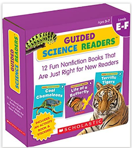 Scholastic Guided Science Readers Set, Level E-F