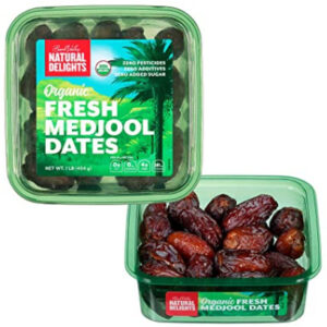 Natural Delights Fresh Organic Medjool Dates (1 lb)