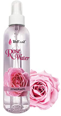 Well's 100% Pure Rose Water 8oz