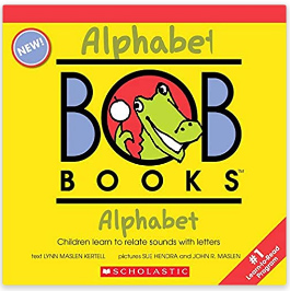 My First Bob Books - Alphabet Box Set | Phonics, Letter sounds, Ages 3 and up, Pre-K