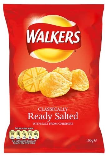 Salty crisps 100g