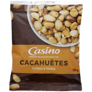 Roasted and salted peanuts 100g