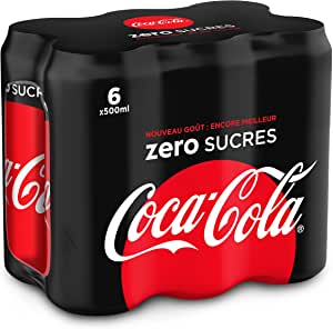 Cola Zero Carbonated Drinks 33clx6