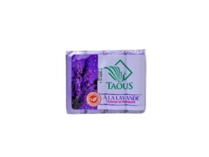 Lavender soap hydrates and refreshes 4x125g - TAOUS