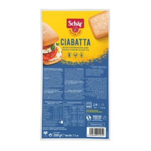 Gluten free ciabatta Bread 214g