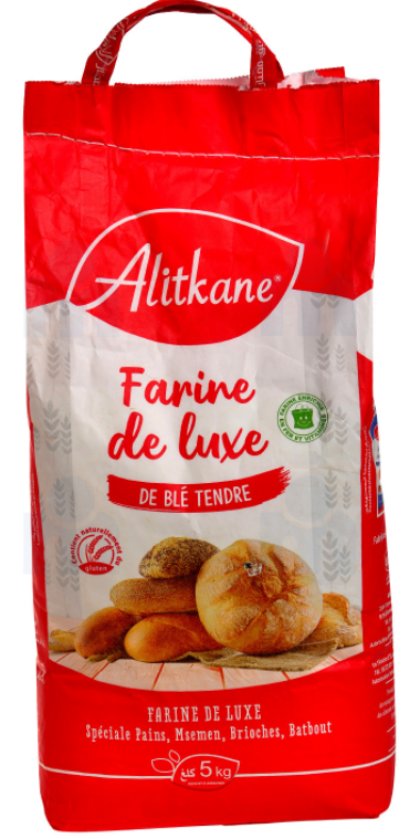 Luxury soft wheat flour 5kg - AL ITKANE
