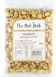 Roasted and salted peanuts 100g -