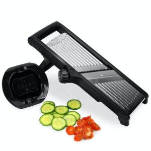 Mandoline Slicer with Gloves & Hand Guard |