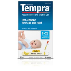 Tempra Infant Drops Banana Flavour Fever & Pain Relief