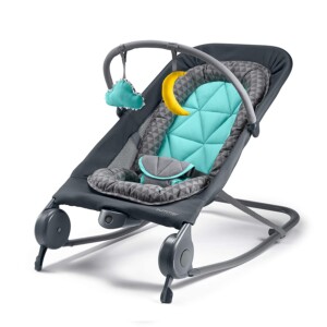 Summer 2-in-1 Bouncer & Rocker Duo - Baby Bouncer & Baby Rocker with Soothing Vibrations, Removable Toys