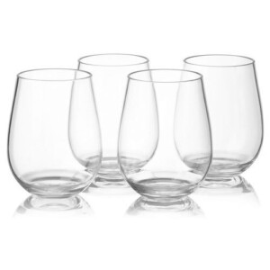 Transparent Crystal Drinking Glass