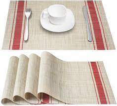 PVC Placemats, Set of 4