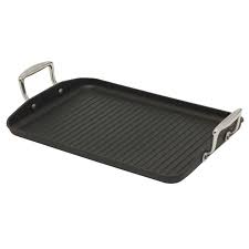 Le Creusett Les Forgées grillplaat 35 x 25 cm aluminum