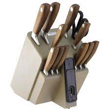 13-piece handcrafted kitchen knife set