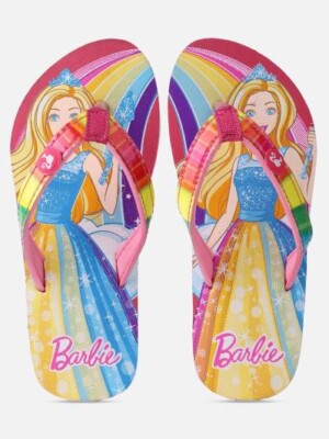 Girls Slip On Slipper Flip Flop  (Pink)