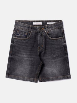 Solid Cotton Slim Fit Boys Shorts