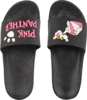 Boys & Girls Slip On Slipper Flip Flop  (Black
