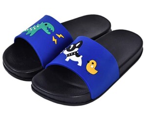 Kids Bathroom Slippers Waterproof Anti-slip Cartoon House Slippers