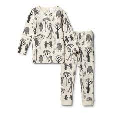 Wilson & Frenchy Organic Wild L / S Pajama Set