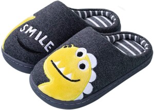 Kids Slippers Dinosaur Shoes Cotton Comfy Soft Warm Winter Home Living Unisex Girls Boys Shoes