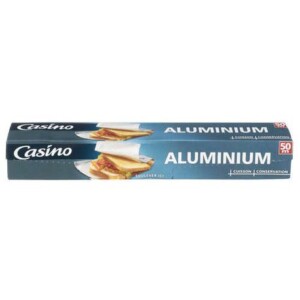 Reinforced aluminum foil cooking and conservation 15mx29cm - CASINO