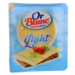 Light Emmental cheese slices 100g - WHITE GOLD