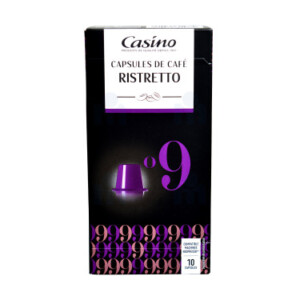 Ristretto coffee capsules n°9 x10pcs - CASINO