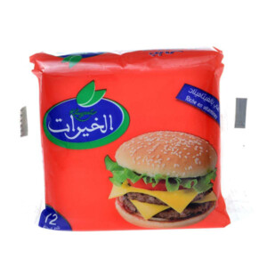 Cheese slice x12 200g - KHAYRATE